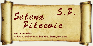 Selena Pilčević vizit kartica